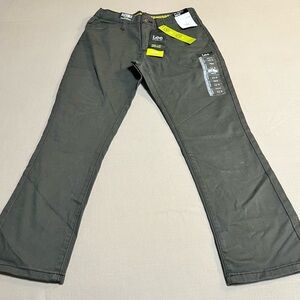 NWT Lee Boys Slim Fit Pants 12H | Extreme Comfort Stretch | Adjustable Waist